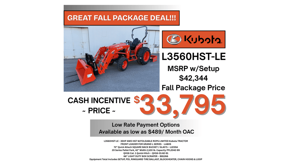 Kubota Grand L3560HST (4WD)